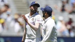 Rishabh Pant (R) has been a chatter box behind the stumps in the India vs Australia 2nd Test(AP) Rishabh Pant (R) has been a chatter box behind the stumps in the India vs Australia 2nd Test(AP)