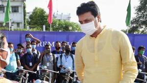 The awards were announced by the Union Ministry of Housing and Urban Affairs, and communicated through a letter to Tripura Chief Minister Biplab Kumar Deb, they said.(PTI) The awards were announced by the Union Ministry of Housing and Urban Affairs, and communicated through a letter to Tripura Chief Minister Biplab Kumar Deb, they said.(PTI)