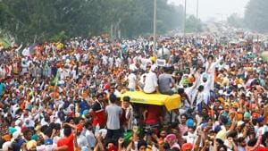 Amarinder Singh said his government has not objected to or stopped peaceful protests in the state against the laws. He underlined damage to property and inconvenience to the citizens cannot be tolerated.(REUTERS FILE) Amarinder Singh said his government has not objected to or stopped peaceful protests in the state against the laws. He underlined damage to property and inconvenience to the citizens cannot be tolerated.(REUTERS FILE)