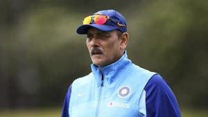 File image of India head coach Ravi Shastri.(Getty Images) File image of India head coach Ravi Shastri.(Getty Images)