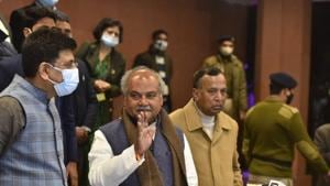 Discussion was positive, Union agriculture minister Narendra Singh Tomar said after sixth round of talks on Wednesday. (Photo: Hindustan Times/Sanjeev Verma) Discussion was positive, Union agriculture minister Narendra Singh Tomar said after sixth round of talks on Wednesday. (Photo: Hindustan Times/Sanjeev Verma)