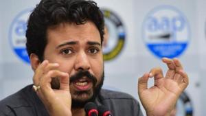 Aam Aadmi Party (AAP) leader Durgesh Pathak.(PTI) Aam Aadmi Party (AAP) leader Durgesh Pathak.(PTI)