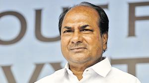 Congress leader AK Antony.(HT Archive) Congress leader AK Antony.(HT Archive)