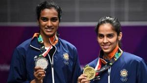 PV Sindhu and Saina Nehwal(Getty Images) PV Sindhu and Saina Nehwal(Getty Images)