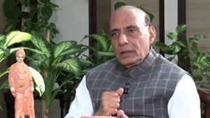 Defence Minister Rajnath Singh said the continuing stalemate between India and China in eastern Ladakh was not a positive development.(ANI) Defence Minister Rajnath Singh said the continuing stalemate between India and China in eastern Ladakh was not a positive development.(ANI)