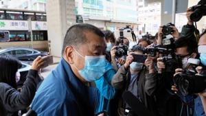 Jimmy Lai, who has been frequently criticized by Chinese authorities for his support for local democratic movements, was released on bail by a Hong Kong court last week(via REUTERS) Jimmy Lai, who has been frequently criticized by Chinese authorities for his support for local democratic movements, was released on bail by a Hong Kong court last week(via REUTERS)