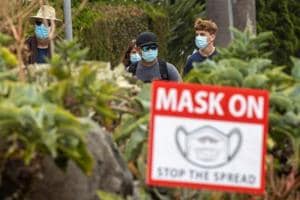 California’s woes have helped fuel the year-end US infection spike and added urgency to the attempts to beat back the scourge that has killed more than 340,000 Americans.(REUTERS)