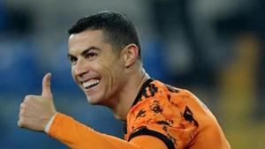 Juventus' Cristiano Ronaldo reacts.(REUTERS) Juventus' Cristiano Ronaldo reacts.(REUTERS)