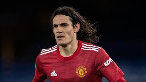 Photo of Manchester United striker Edinson Cavani(Twitter) Photo of Manchester United striker Edinson Cavani(Twitter)