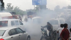 To curb the increasing air pollution, vehicle owners are required to get their vehicles tested every six months to one year.(Ajay Aggarwal/HT) To curb the increasing air pollution, vehicle owners are required to get their vehicles tested every six months to one year.(Ajay Aggarwal/HT)