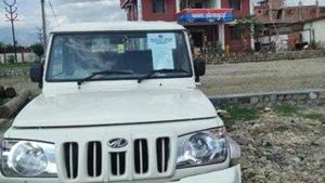 Following the incident, the shop owner’s family members, along with a large number of locals, gathered at Bazpur police station with his body, demanding stern action against the accused who fled after the crime. (Representative photo @uttarakhandcops) Following the incident, the shop owner’s family members, along with a large number of locals, gathered at Bazpur police station with his body, demanding stern action against the accused who fled after the crime. (Representative photo @uttarakhandcops)