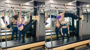 Kriti Sanon ends 2020 with fitness trend of the year – Pilates, benefits inside(Instagram/kritisanon) Kriti Sanon ends 2020 with fitness trend of the year – Pilates, benefits inside(Instagram/kritisanon)
