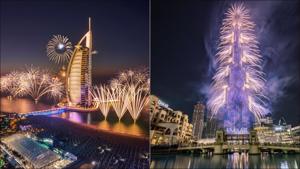 Watch LIVE celebrations of NYE at Dubai’s Burj Khalifa and latest travel advisory here(Twitter/TimeOutDubai) Watch LIVE celebrations of NYE at Dubai’s Burj Khalifa and latest travel advisory here(Twitter/TimeOutDubai)