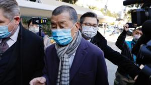 Media mogul Jimmy Lai, a critic of Beijing who had been a frequent visitor to Washington, is widely believed to be a target of the new national security law.(REUTERS) Media mogul Jimmy Lai, a critic of Beijing who had been a frequent visitor to Washington, is widely believed to be a target of the new national security law.(REUTERS)