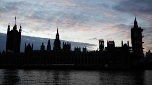 The Sun sets behind the Houses of Parliament in central London on December 30, 2020.(AFP) The Sun sets behind the Houses of Parliament in central London on December 30, 2020.(AFP)