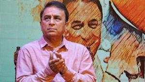 Cricket legend Sunil Gavaskar during a felicitation ceremony for his contribution to cricket.(PTI) Cricket legend Sunil Gavaskar during a felicitation ceremony for his contribution to cricket.(PTI)