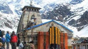 Adi Shankaracharya is known to have taken samadhi near the Kedarnath shrine in Rudraprayag district of Uttarakhand.(HT Photo) Adi Shankaracharya is known to have taken samadhi near the Kedarnath shrine in Rudraprayag district of Uttarakhand.(HT Photo)