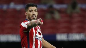 Atletico Madrid's Luis Suarez.(REUTERS) Atletico Madrid's Luis Suarez.(REUTERS)