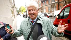 The father of British Prime Minister Boris Johnson said on Thursday he was in the process of applying for a French passport to maintain his ties with the European Union after Brexit(REUTERS) The father of British Prime Minister Boris Johnson said on Thursday he was in the process of applying for a French passport to maintain his ties with the European Union after Brexit(REUTERS)
