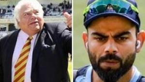 Photo of former Indian cricketer Farokh Engineer (R) and Indian captain Virat Kohli (L)(HT Collage) Photo of former Indian cricketer Farokh Engineer (R) and Indian captain Virat Kohli (L)(HT Collage)