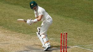 Steve Smith is bowled.(Getty Images) Steve Smith is bowled.(Getty Images)
