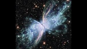 The image shows NGC 6302, also known as the Butterfly Nebula.(Instagram/@nasahubble) The image shows NGC 6302, also known as the Butterfly Nebula.(Instagram/@nasahubble)
