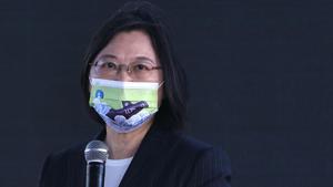 Taiwan President Tsai Ing-wen is seeking to build on the momentum of last year, when she won a second term and US President Donald Trump’s administration continued to improve ties with Taipei(REUTERS) Taiwan President Tsai Ing-wen is seeking to build on the momentum of last year, when she won a second term and US President Donald Trump’s administration continued to improve ties with Taipei(REUTERS)