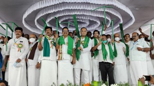 After the announcements, TN Congress leader Karti P Chidambaram, in a tweet, commented that the committees serve no purpose.(Twitter/@INCTamilNadu) After the announcements, TN Congress leader Karti P Chidambaram, in a tweet, commented that the committees serve no purpose.(Twitter/@INCTamilNadu)