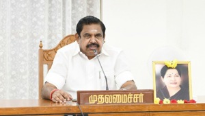 CM Palaniswami said agricultural and horticultural crops on 3,10,589.63 hectares were affected in Tamil Nadu due to the Nivar and Burevi cyclones witnessed during November-December last year.(Twitter/@CMOTamilNadu) CM Palaniswami said agricultural and horticultural crops on 3,10,589.63 hectares were affected in Tamil Nadu due to the Nivar and Burevi cyclones witnessed during November-December last year.(Twitter/@CMOTamilNadu)