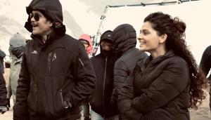 Nagarjuna on sets of Wild Dog. Nagarjuna on sets of Wild Dog.