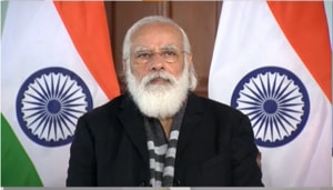PM Modi laid the foundation stone of permanent campus of IIM Sambalpur in Odisha(Screengrab) PM Modi laid the foundation stone of permanent campus of IIM Sambalpur in Odisha(Screengrab)