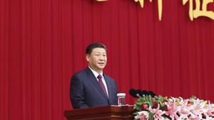 The first priority of President Xi Jinping’s team in Kathmandu is to ensure that the Nepal Communist Party does not split(Xinhua via AP) The first priority of President Xi Jinping’s team in Kathmandu is to ensure that the Nepal Communist Party does not split(Xinhua via AP)