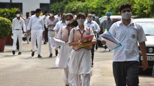 HPBOSE 10th, 12th exam 2021(Sanchit Khanna/HT PHOTO) HPBOSE 10th, 12th exam 2021(Sanchit Khanna/HT PHOTO)