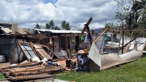 Fiji was hit by a Category 5 Tropical Cyclone Yasa on December 17-18, 2020, which caused extensive damage and destruction of critical infrastructure.(AFP) Fiji was hit by a Category 5 Tropical Cyclone Yasa on December 17-18, 2020, which caused extensive damage and destruction of critical infrastructure.(AFP)