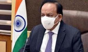 Harsh Vardhan was speaking to reporters after visiting the government-run Guru Teg Bahadur (GTB) Hospital, one of the three sites selected in Delhi for the vaccination dry run.(PTI) Harsh Vardhan was speaking to reporters after visiting the government-run Guru Teg Bahadur (GTB) Hospital, one of the three sites selected in Delhi for the vaccination dry run.(PTI)