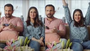 Kareena makes a chic case in blue polka dots top to up the pregnancy style game(Instagram/the_bollywood_closet) Kareena makes a chic case in blue polka dots top to up the pregnancy style game(Instagram/the_bollywood_closet)