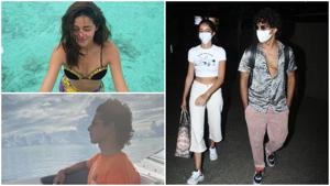 Ishaan Khatter and Ananya Panday are back in Mumbai. Ishaan Khatter and Ananya Panday are back in Mumbai.