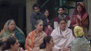 Ram Prasad Ki Tehrvi movie review: Supriya Pathak says a lot simply with her expression in the movie. Ram Prasad Ki Tehrvi movie review: Supriya Pathak says a lot simply with her expression in the movie.
