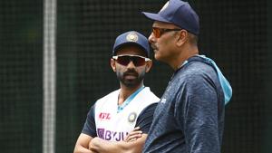 Ajinkya Rahane with head coach Ravi Shastri(Getty Images) Ajinkya Rahane with head coach Ravi Shastri(Getty Images)
