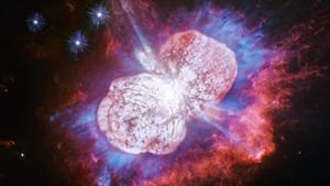 The image shows a super-massive star named Eta Carinae,(Instagram/@nasa) The image shows a super-massive star named Eta Carinae,(Instagram/@nasa)