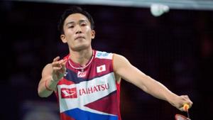 Kento Momota of Japan(REUTERS) Kento Momota of Japan(REUTERS)