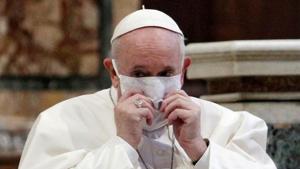 Pope Francis condemned on Sunday people who had gone abroad on holiday to escape coronavirus lockdowns, saying they needed to show greater awareness of the suffering of others(REUTERS) Pope Francis condemned on Sunday people who had gone abroad on holiday to escape coronavirus lockdowns, saying they needed to show greater awareness of the suffering of others(REUTERS)