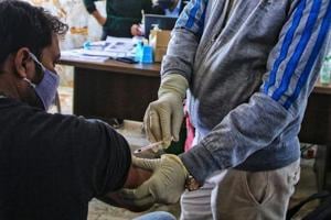 Based on the central government’s guidelines, the Covid-19 vaccine will be offered first to healthcare workers, frontline workers, persons above 50 years of age(PTI) Based on the central government’s guidelines, the Covid-19 vaccine will be offered first to healthcare workers, frontline workers, persons above 50 years of age(PTI)