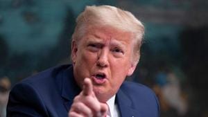 US President Donald Trump reportedly asked a Georgia official to ‘find’ one more vote than those won by Joe Biden.(AFP file) US President Donald Trump reportedly asked a Georgia official to ‘find’ one more vote than those won by Joe Biden.(AFP file)