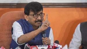 Shiv Sena leader Sanjay Raut.(HT Photo) Shiv Sena leader Sanjay Raut.(HT Photo)