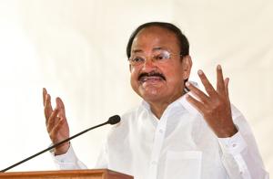 The vice president observed that the country rose in unison in 2020 in handling the Covid situation with the national leadership both in the Centre and in the States/Union Territories (UTs) working together.(PTI) The vice president observed that the country rose in unison in 2020 in handling the Covid situation with the national leadership both in the Centre and in the States/Union Territories (UTs) working together.(PTI)