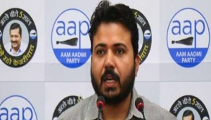 Addressing a press conference, senior AAP leader and MCD in-charge Durgesh Pathak said through these meetings, the Arvind Kejriwal led party will apprise the people of Delhi about the alleged “scams done by the BJP”.(Photo via Twitter) Addressing a press conference, senior AAP leader and MCD in-charge Durgesh Pathak said through these meetings, the Arvind Kejriwal led party will apprise the people of Delhi about the alleged “scams done by the BJP”.(Photo via Twitter)