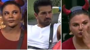 Rakhi Sawant says she likes Abhinav Shukla. Rakhi Sawant says she likes Abhinav Shukla.