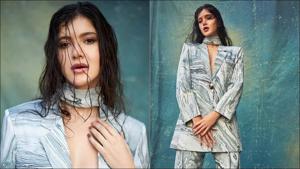 Shanaya’s sultry boss lady look in a marbled jacket set is worth Rs 41k(Instagram/the_bollywood_closet/spacemuffin27) Shanaya’s sultry boss lady look in a marbled jacket set is worth Rs 41k(Instagram/the_bollywood_closet/spacemuffin27)