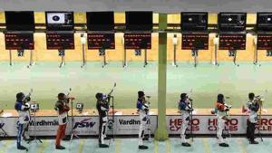 File photo of Karni Singh Shooting range(HT Photo) File photo of Karni Singh Shooting range(HT Photo)
